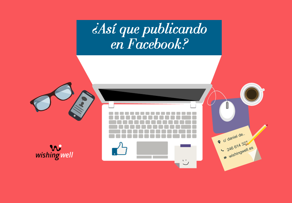 Publicar contenido en Facebook