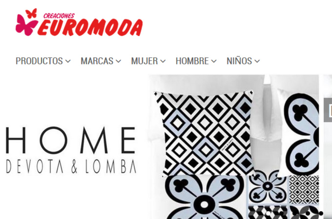 Tienda online para textil hogar