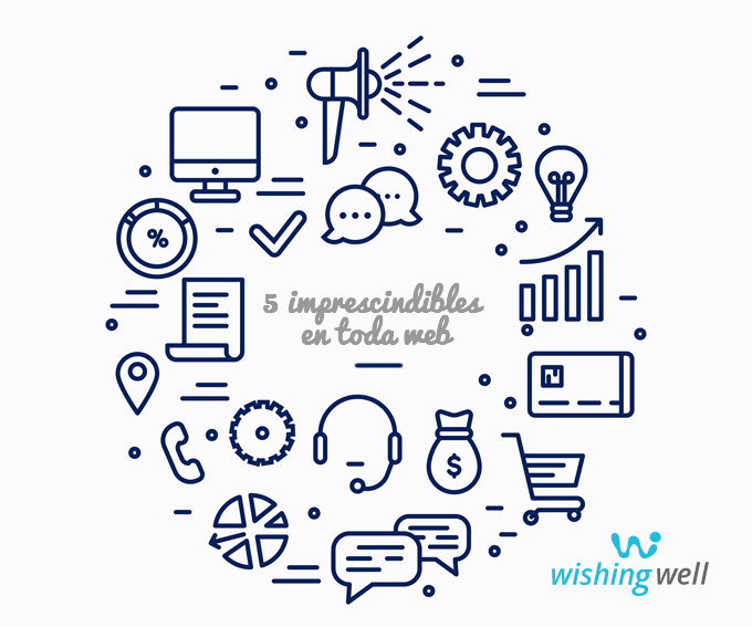 5 elemntos imprescindibles de una página web