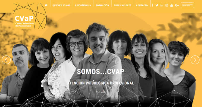 Nueva página web para CVaP