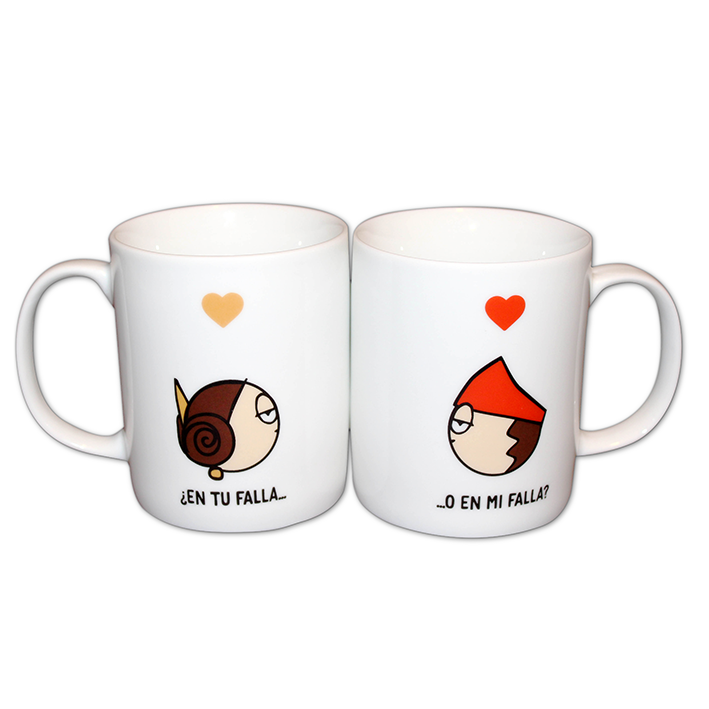 TAZASTAZAS FALLERASDUO TAZAS MUAC