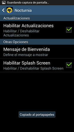 Aplicacin para mviles Android configuracin